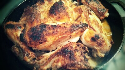 Oven Roasted Cut Up Brined Chicken Stuffed And Schwasted